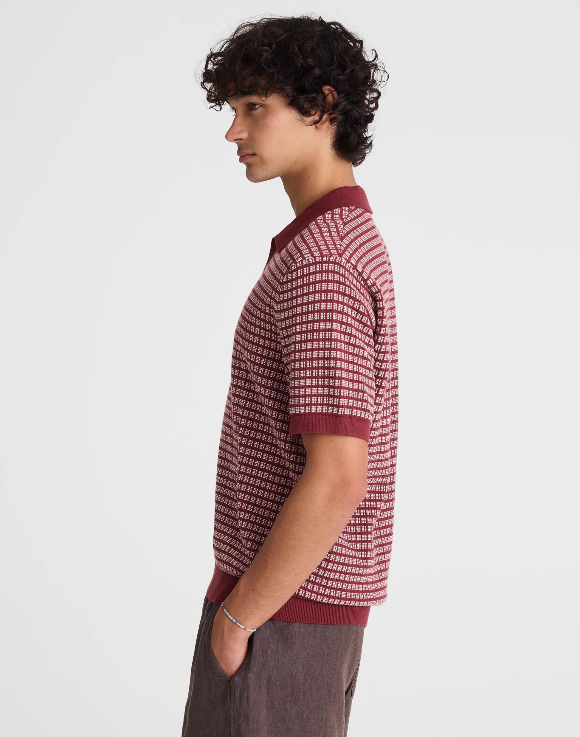 Madewell Single-Button Sweater Polo