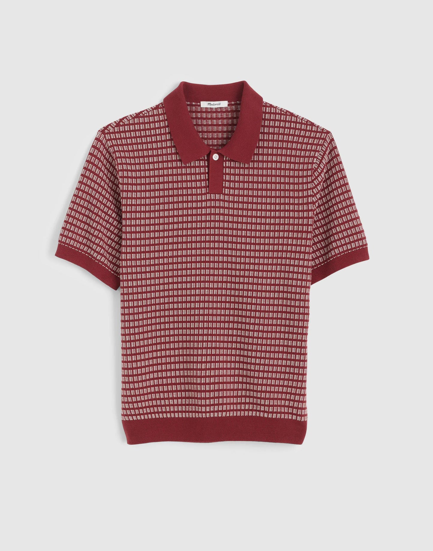 Madewell Single-Button Sweater Polo