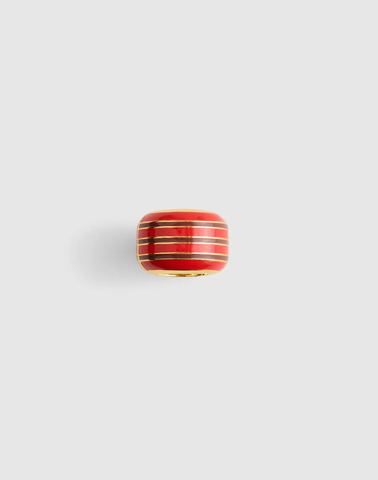 Madewell Striped Enamel Bead Clip