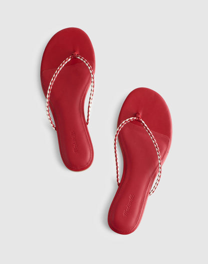 Madewell The Iggy Braided Thong Sandal