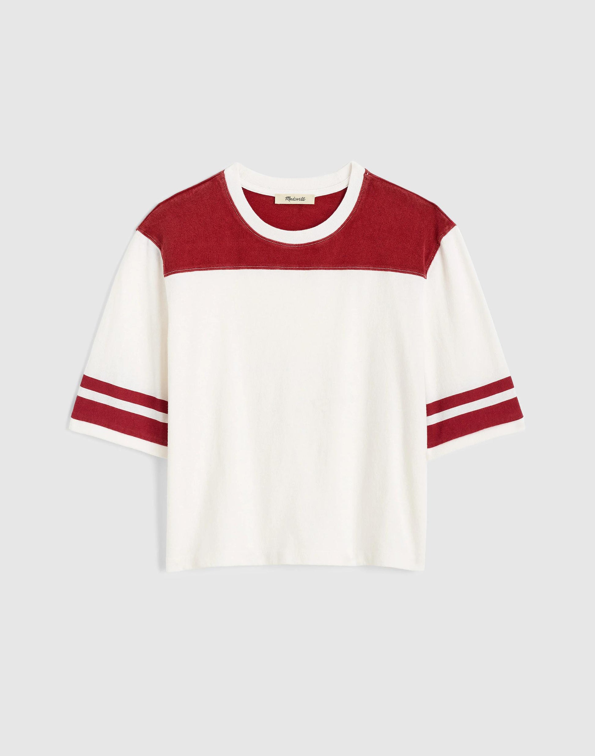 Madewell The Relaxed Varsity Tee in Vintage Jersey