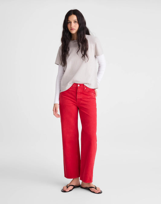 Madewell Low-Slung Baggy Crop Jean