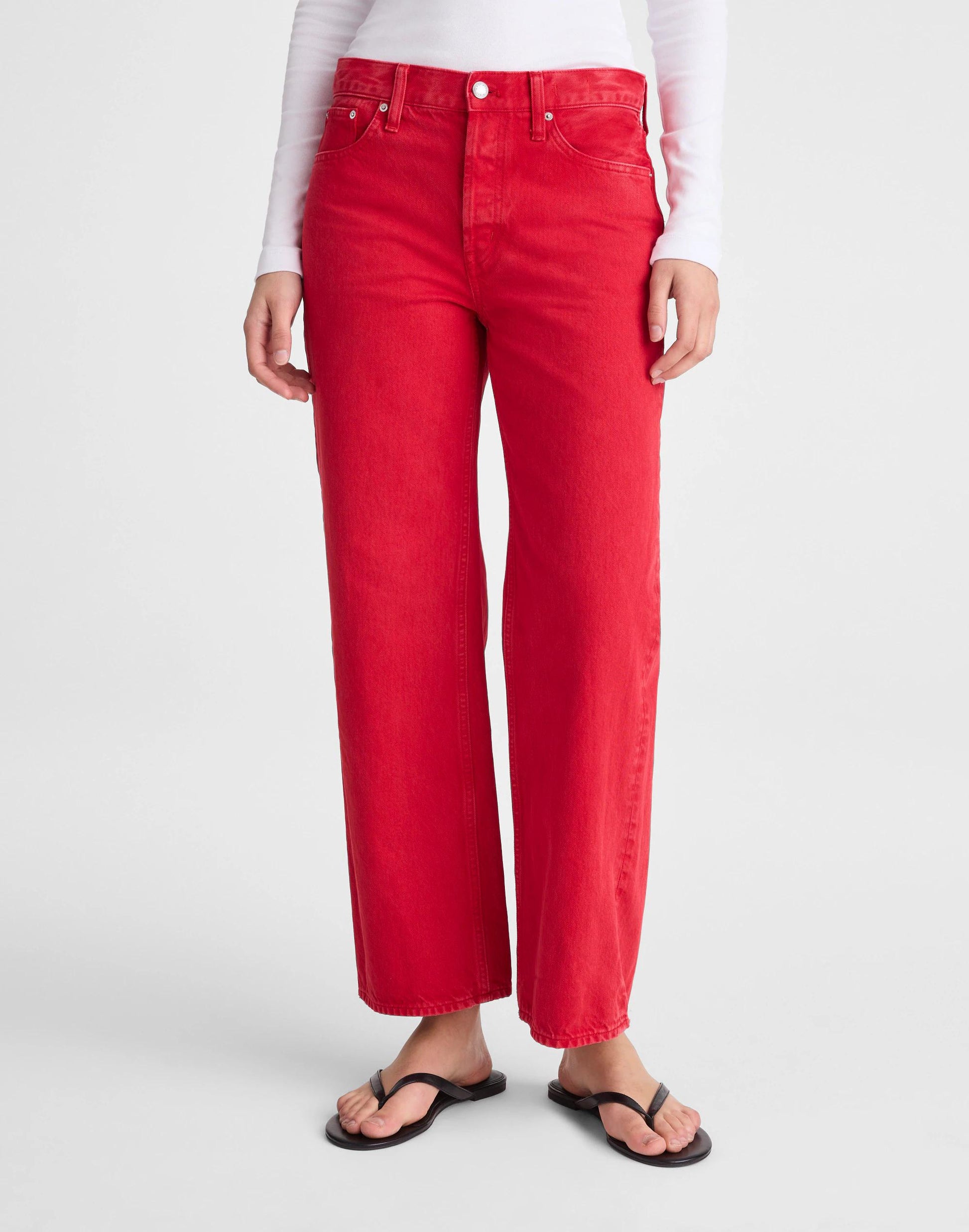 Madewell Low-Slung Baggy Crop Jean