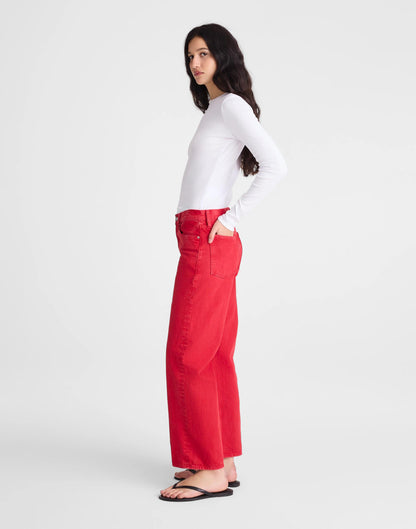 Madewell Low-Slung Baggy Crop Jean