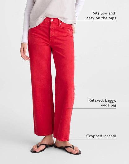 Madewell Low-Slung Baggy Crop Jean