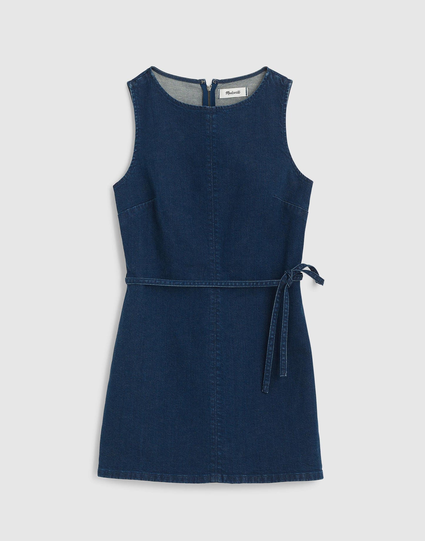 Madewell Denim Boatneck Skort Romper