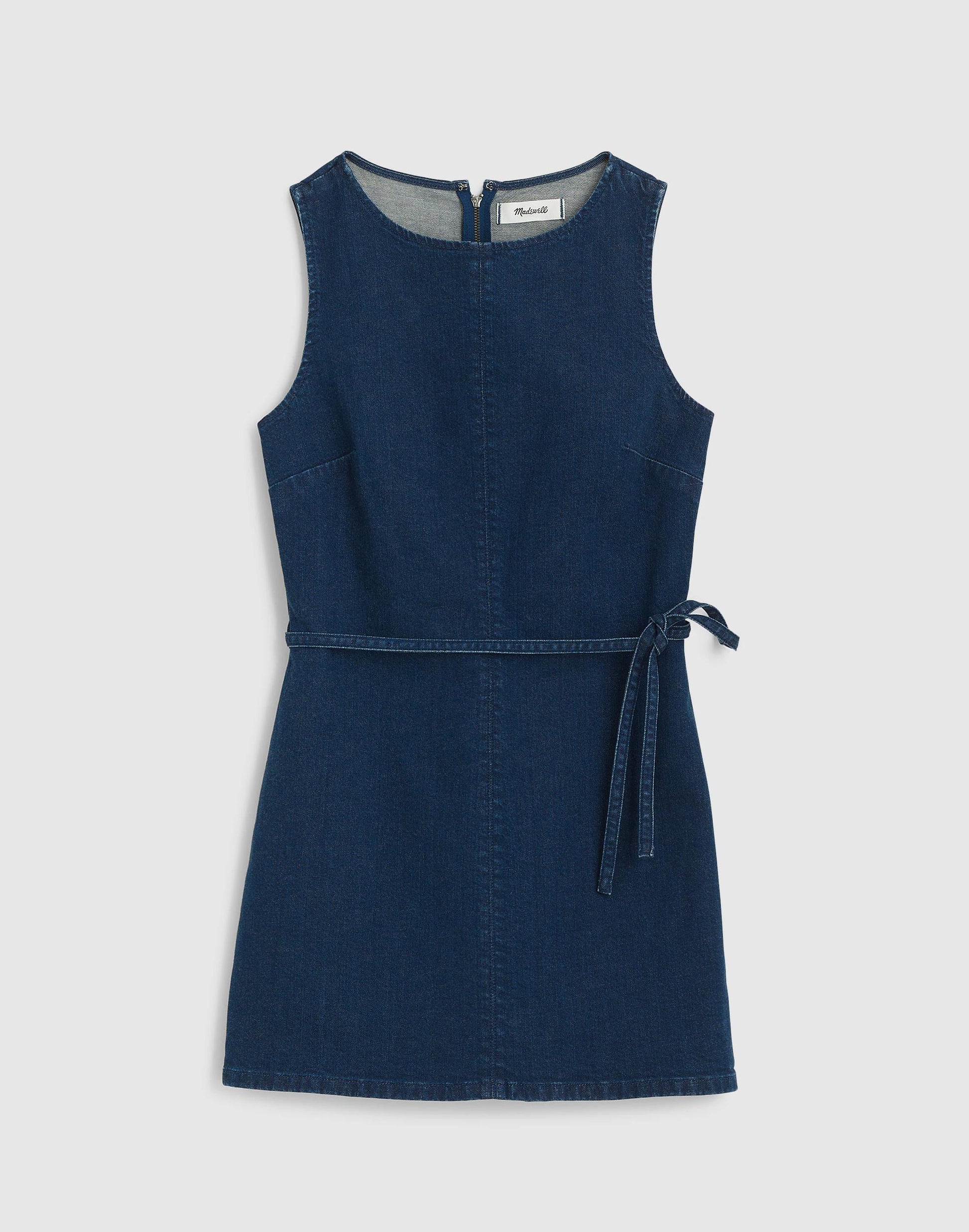 Madewell Denim Boatneck Skort Romper