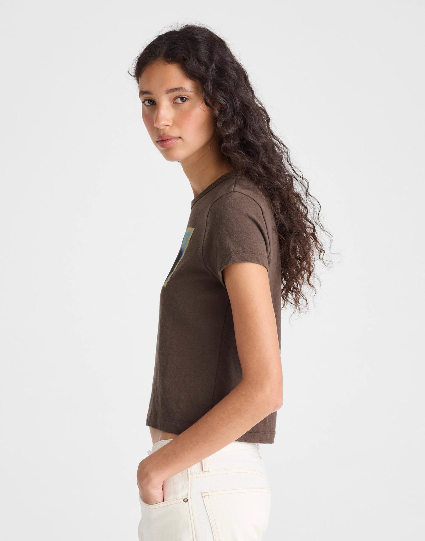 Madewell The Relaxed Baby Tee in Vintage Jersey