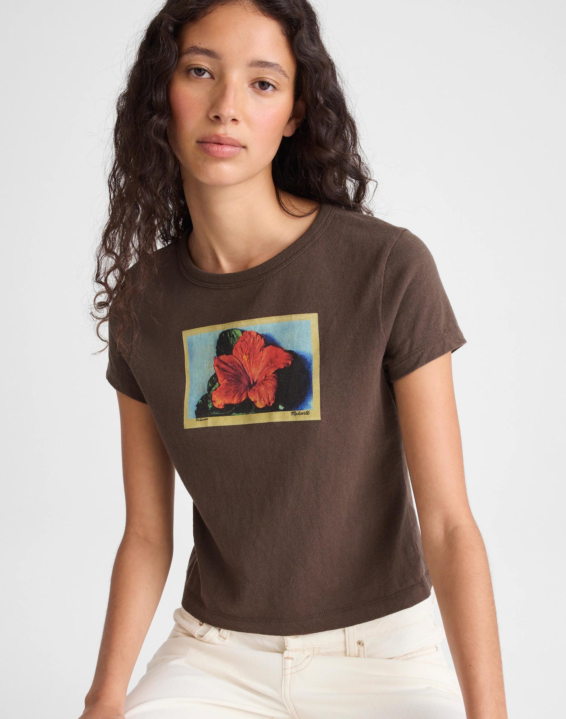 Madewell The Relaxed Baby Tee in Vintage Jersey