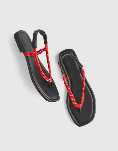 Madewell The Aliyah Thong Sandal in Paracord