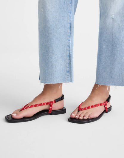 Madewell The Aliyah Thong Sandal in Paracord