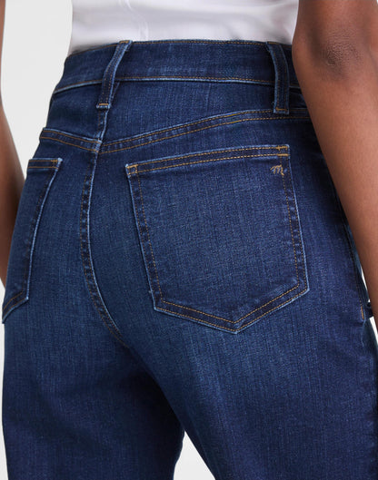 Madewell The Wide-Leg Jean in Super Stretch Denim