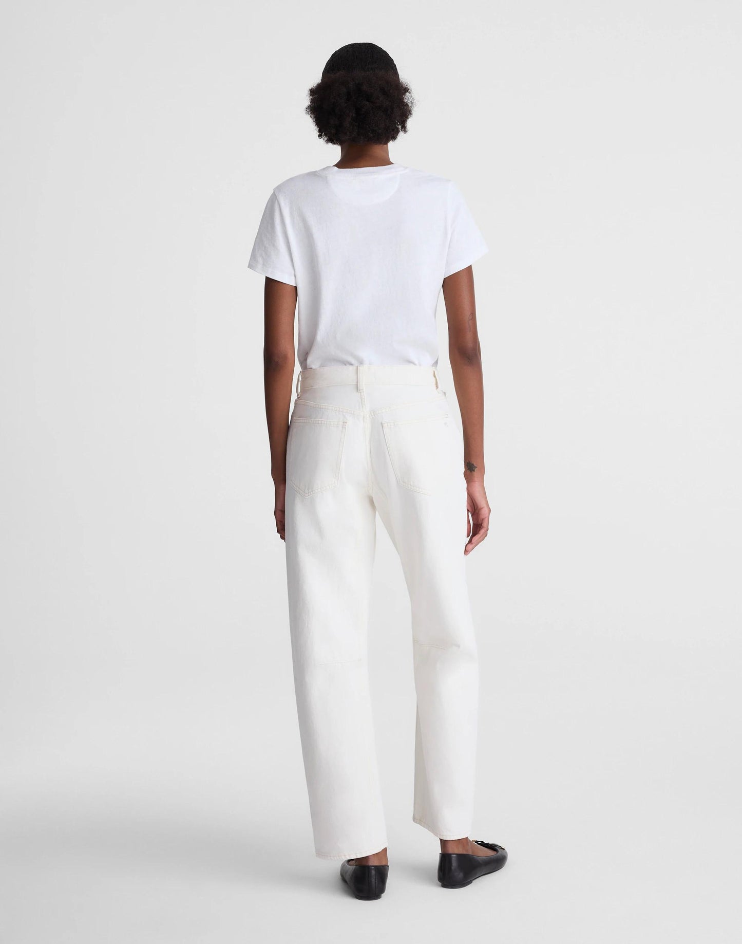 Madewell The Darted Barrel-Leg Jean