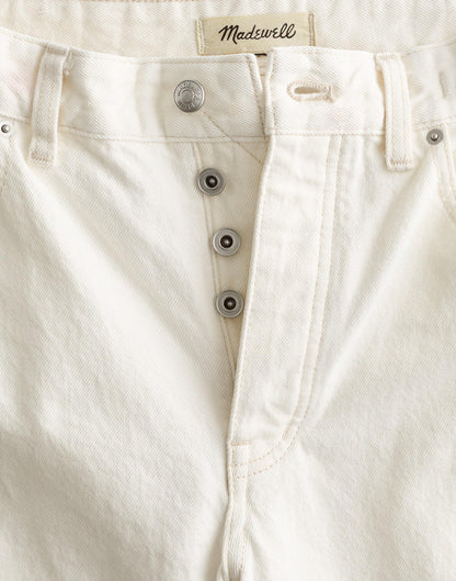 Madewell The Darted Barrel-Leg Jean