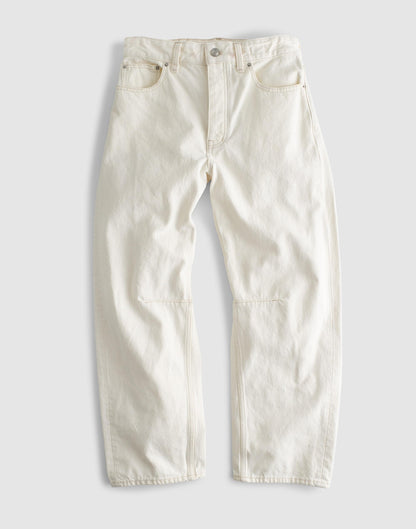 Madewell The Darted Barrel-Leg Jean
