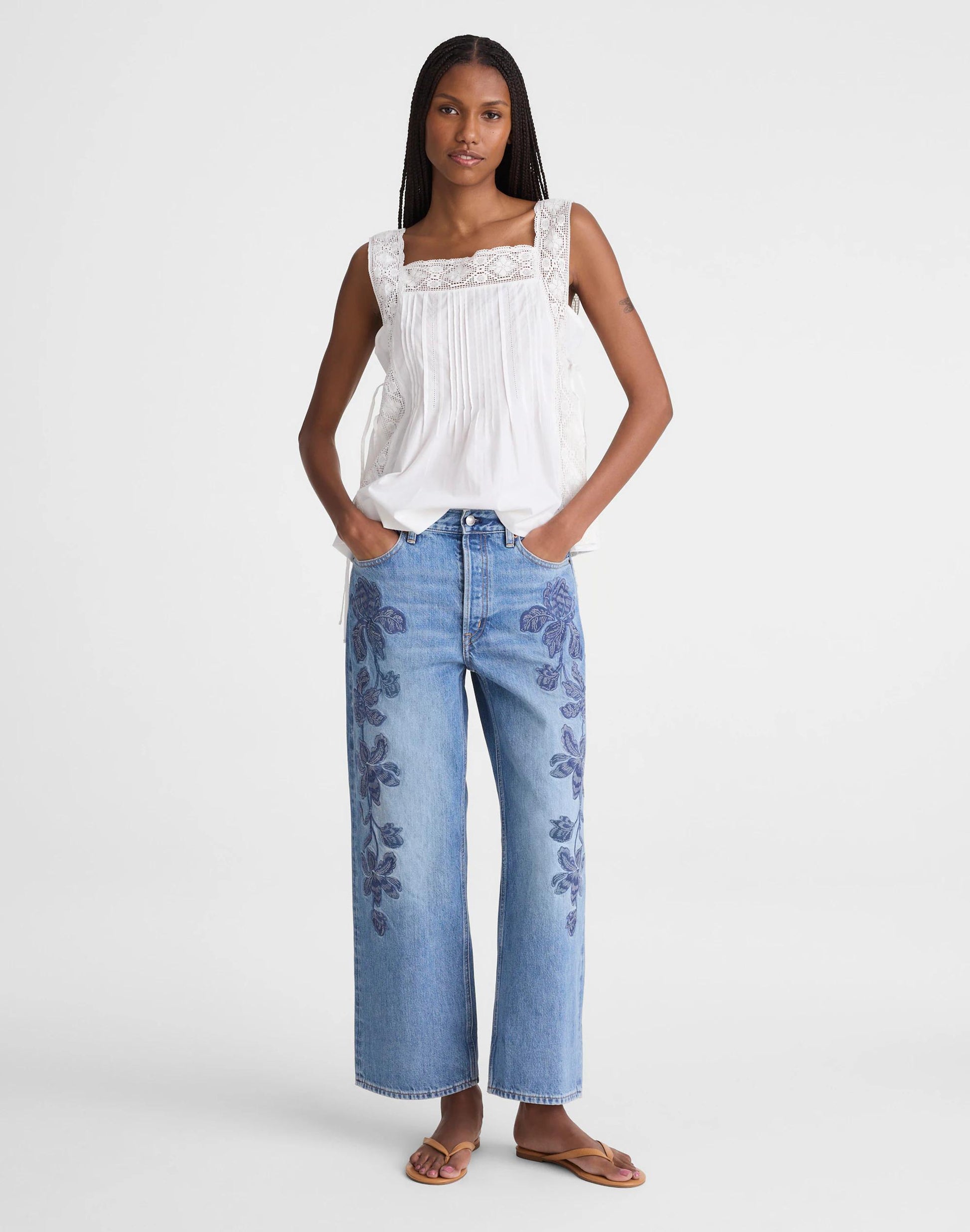 Madewell Low-Slung Baggy Crop Jean