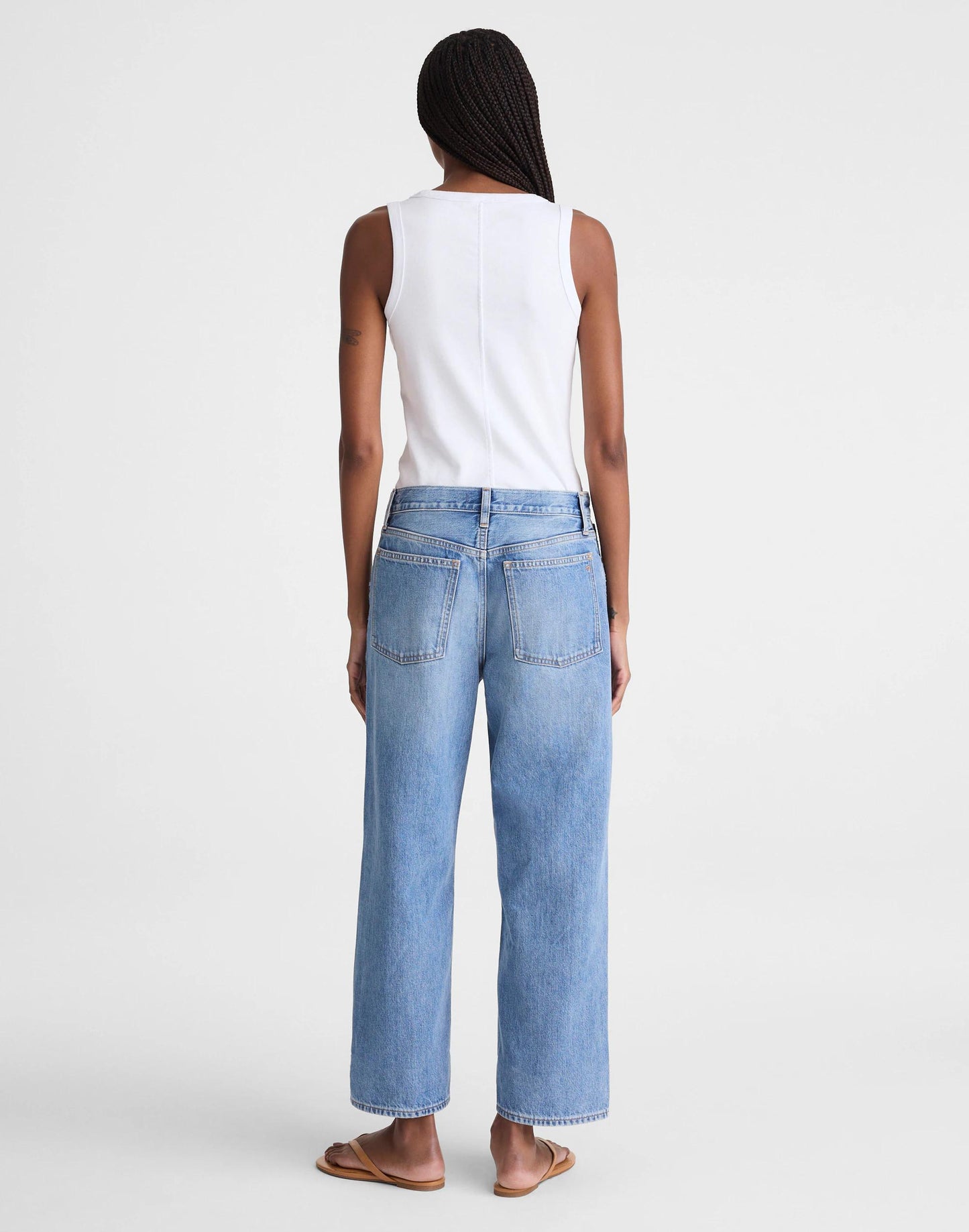 Madewell Low-Slung Baggy Crop Jean