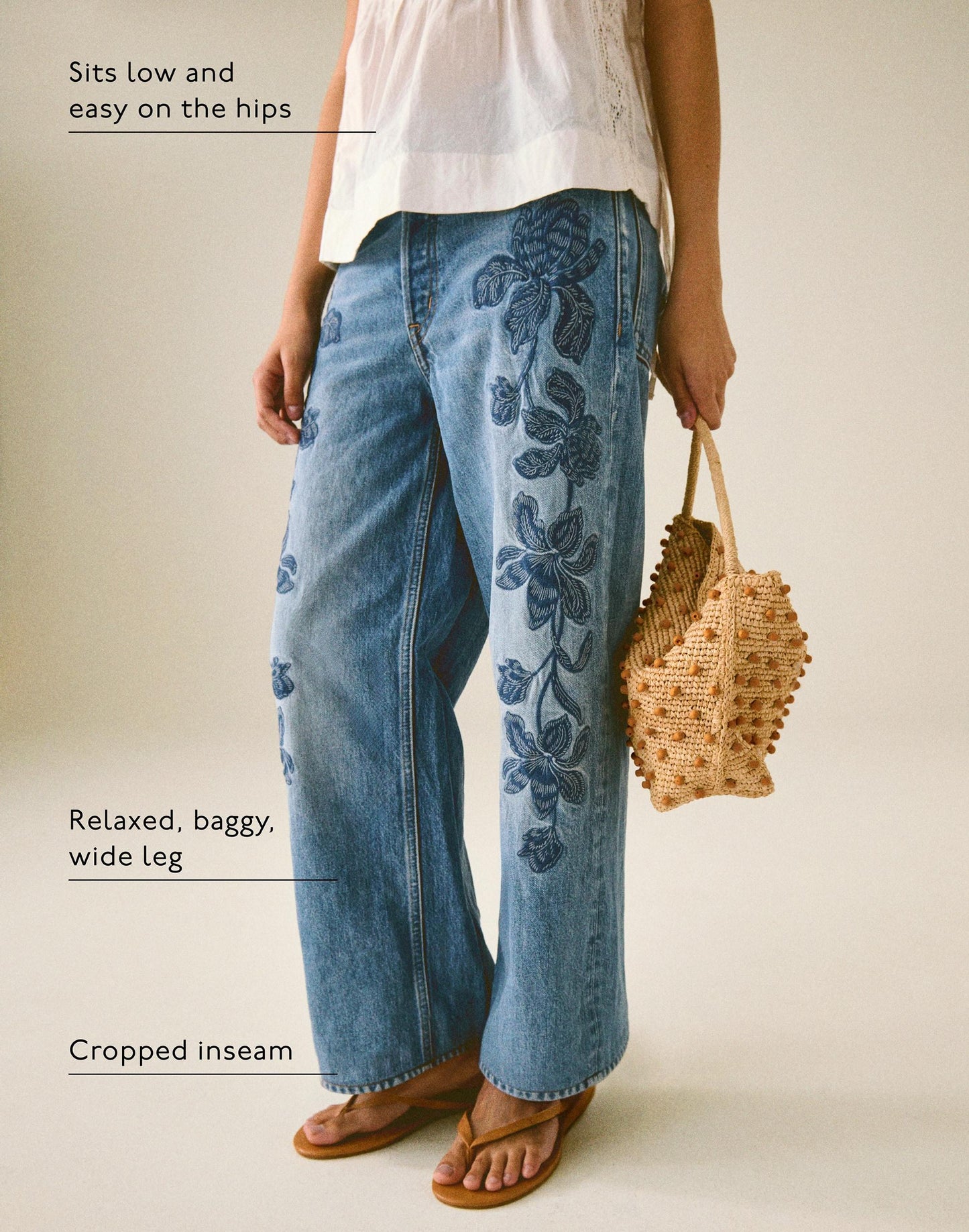 Madewell Low-Slung Baggy Crop Jean