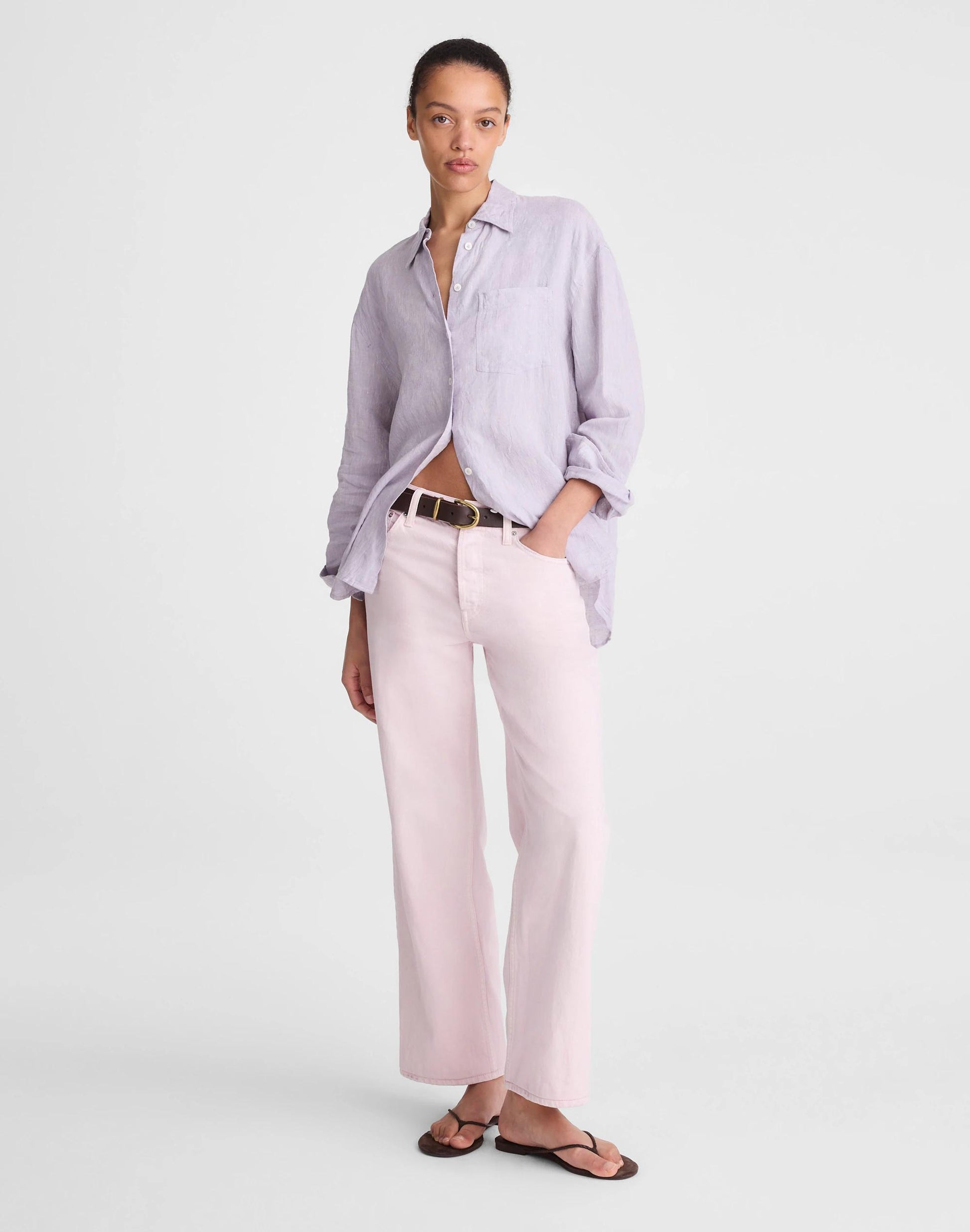 Madewell Low-Slung Baggy Crop Jean