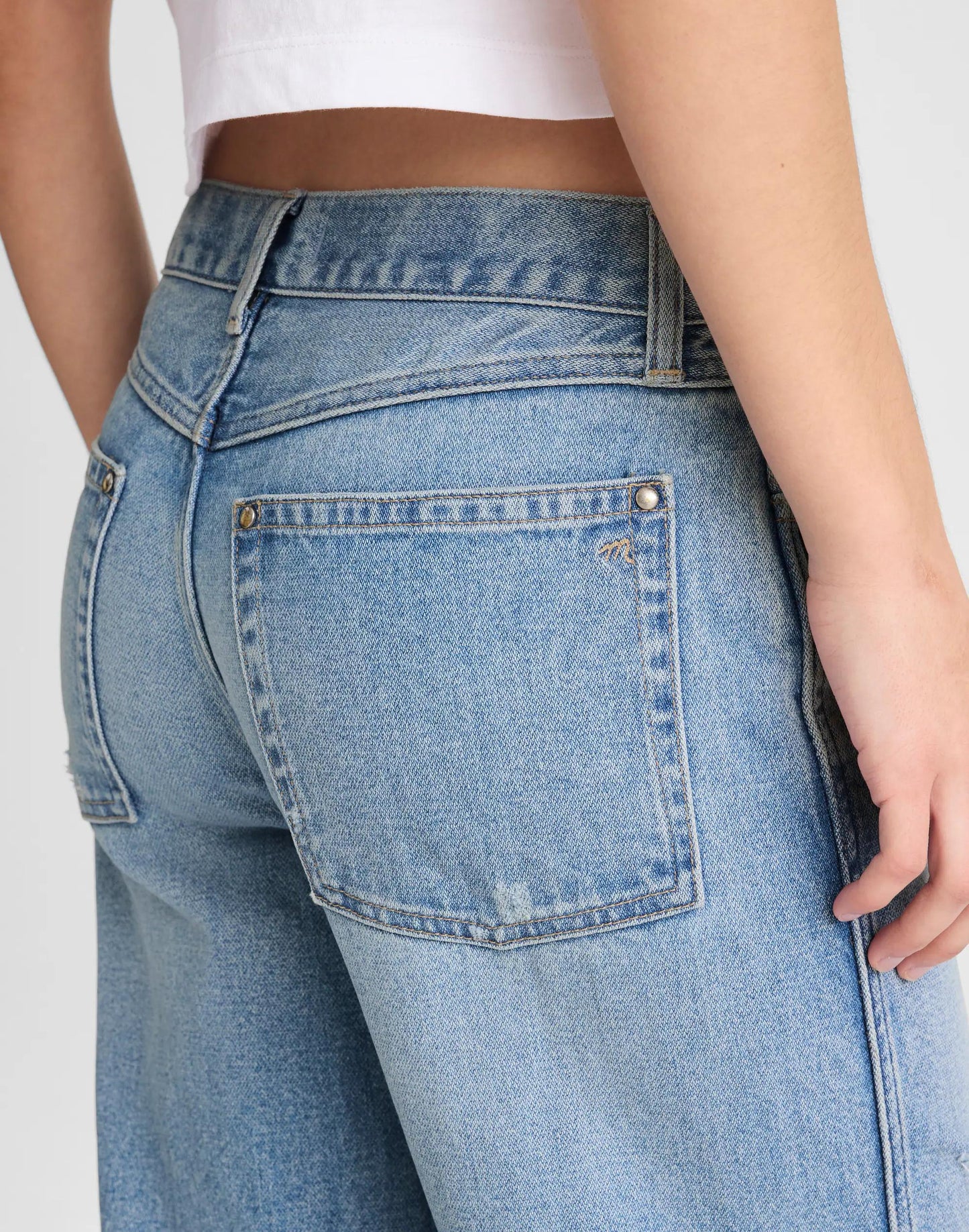 Madewell Low-Slung Baggy Crop Jean