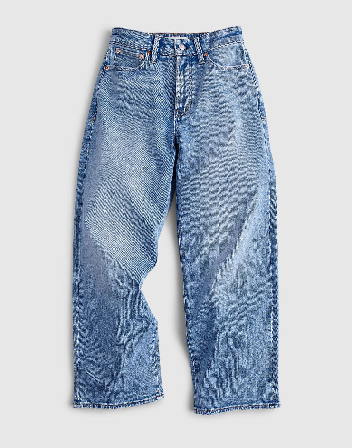 Madewell The Curvy Perfect Vintage Wide-Leg Crop Jean