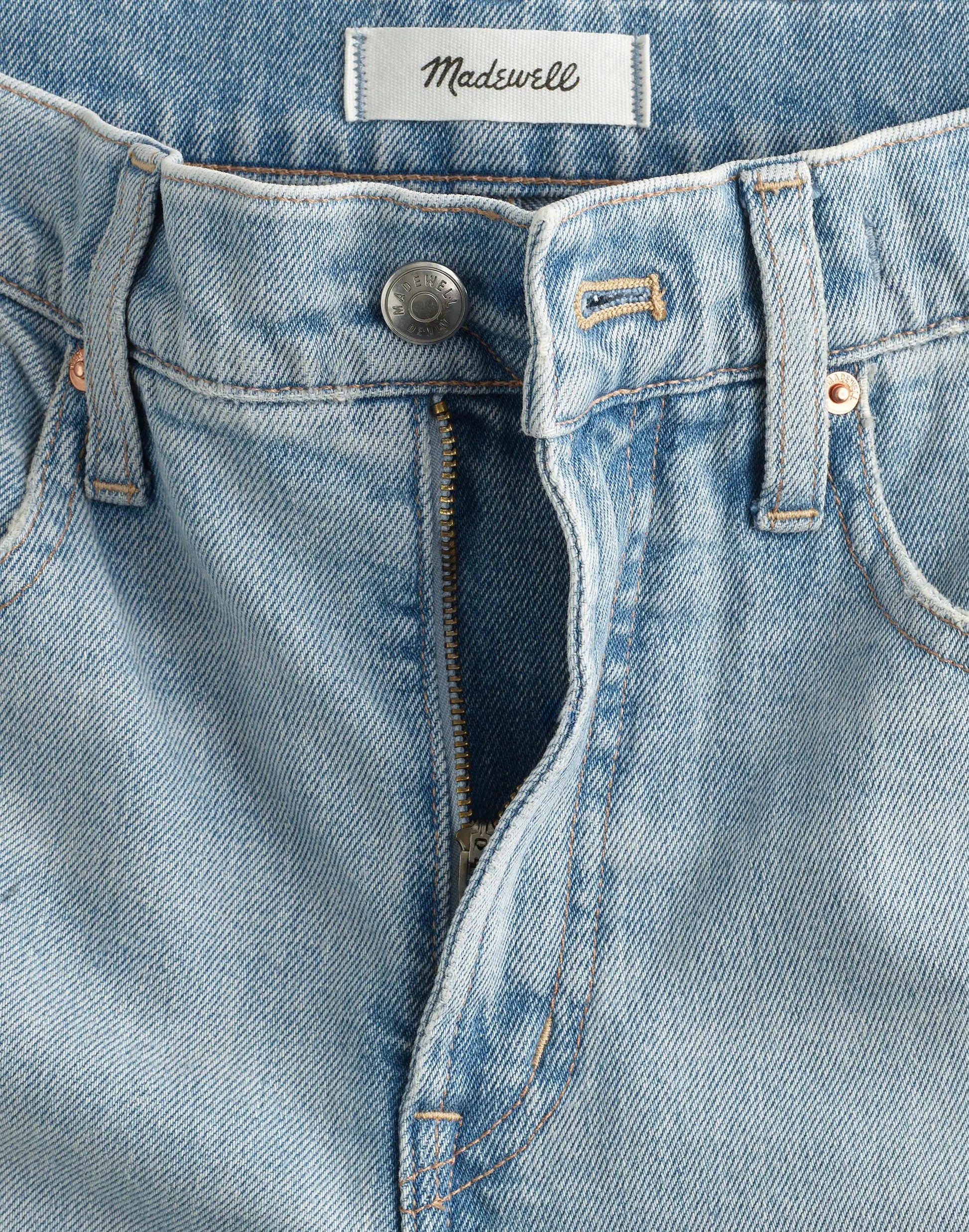 Madewell The Longline Straight Crop Jean