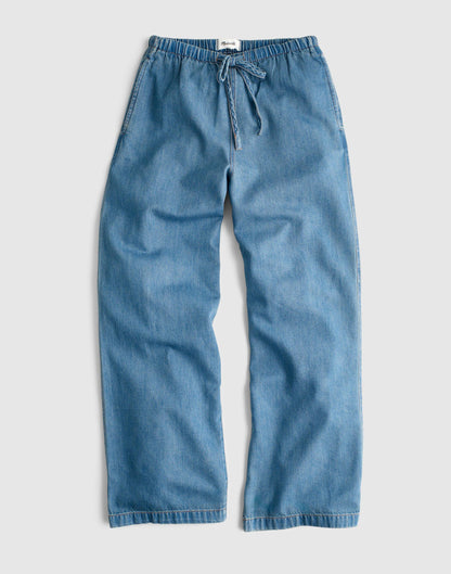Madewell Pull-On Jeans in Airy Denim