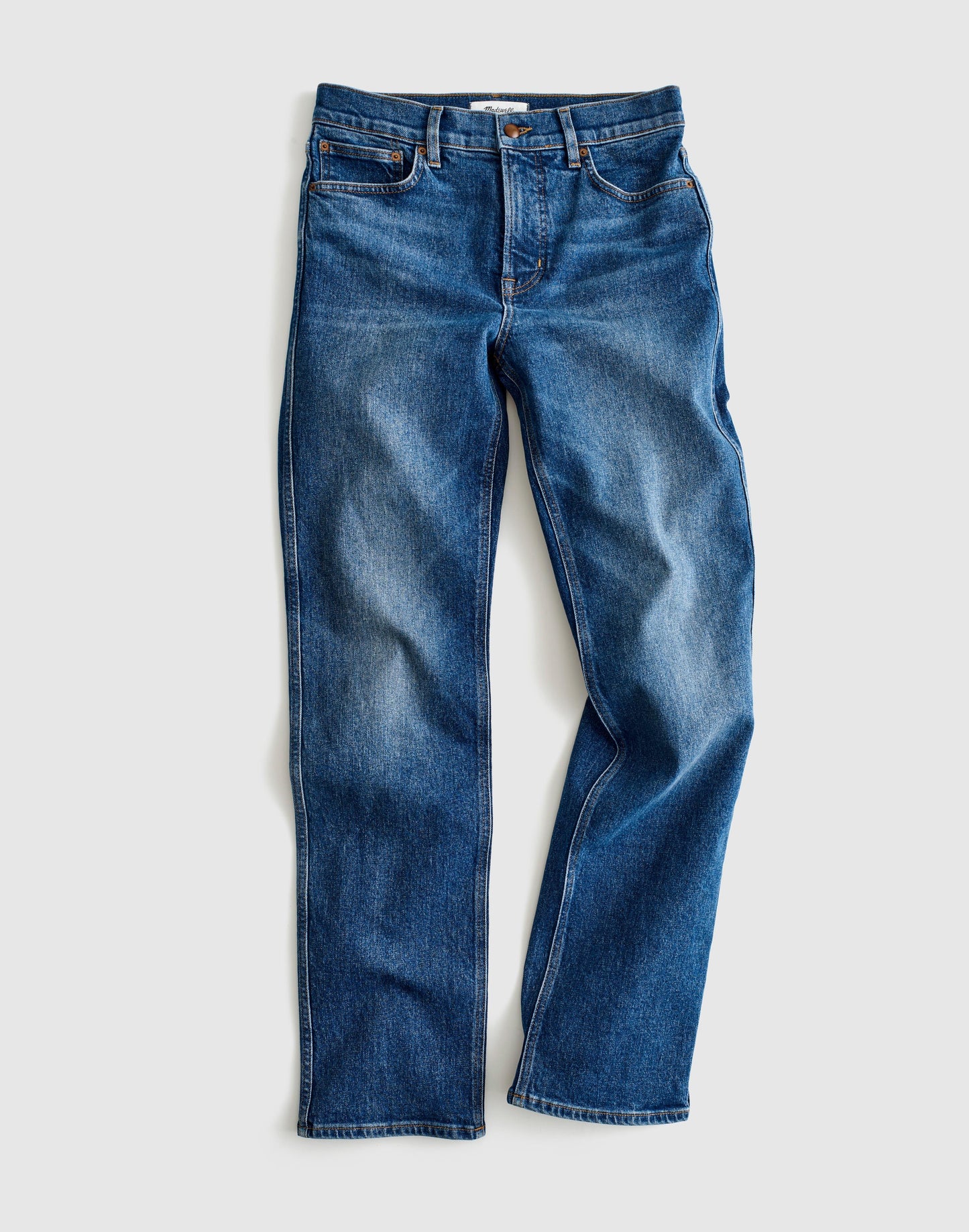 Madewell Circular Longline Straight Jean