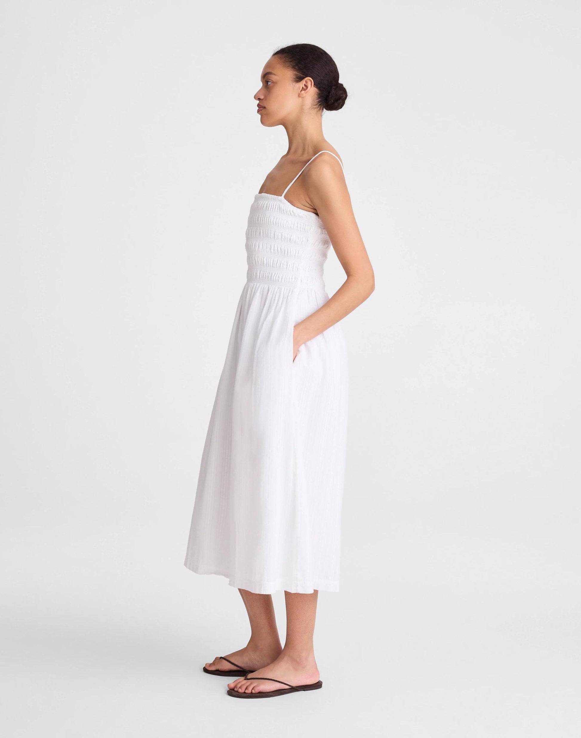 Madewell The Peyton Midi Dress