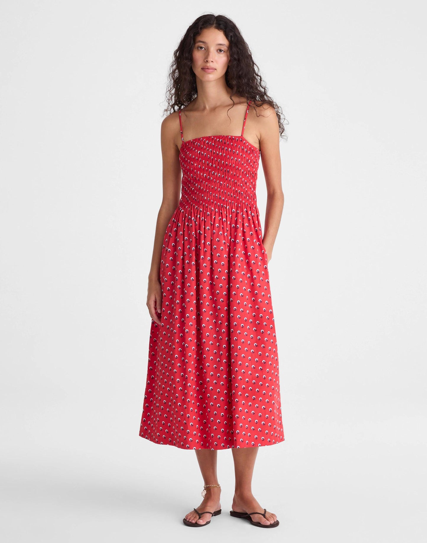 Madewell The Peyton Midi Dress