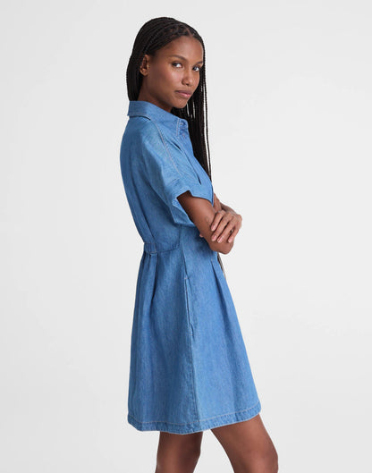 Madewell The Perry Denim Shirtdress