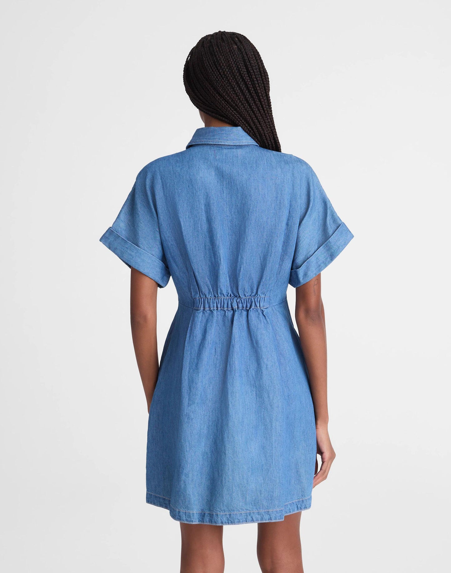 Madewell The Perry Denim Shirtdress