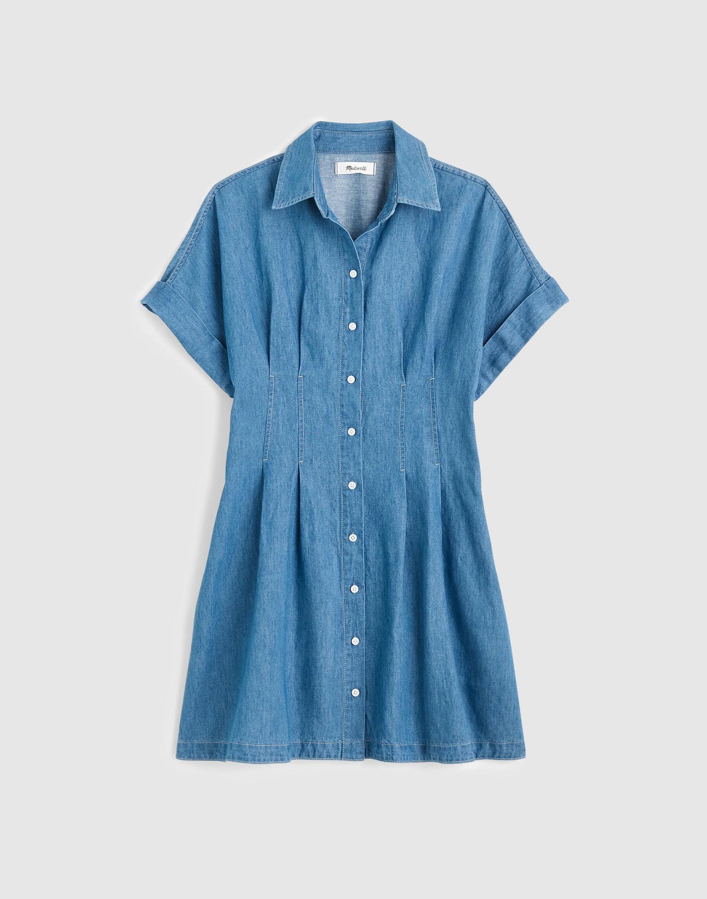 Madewell The Perry Denim Shirtdress