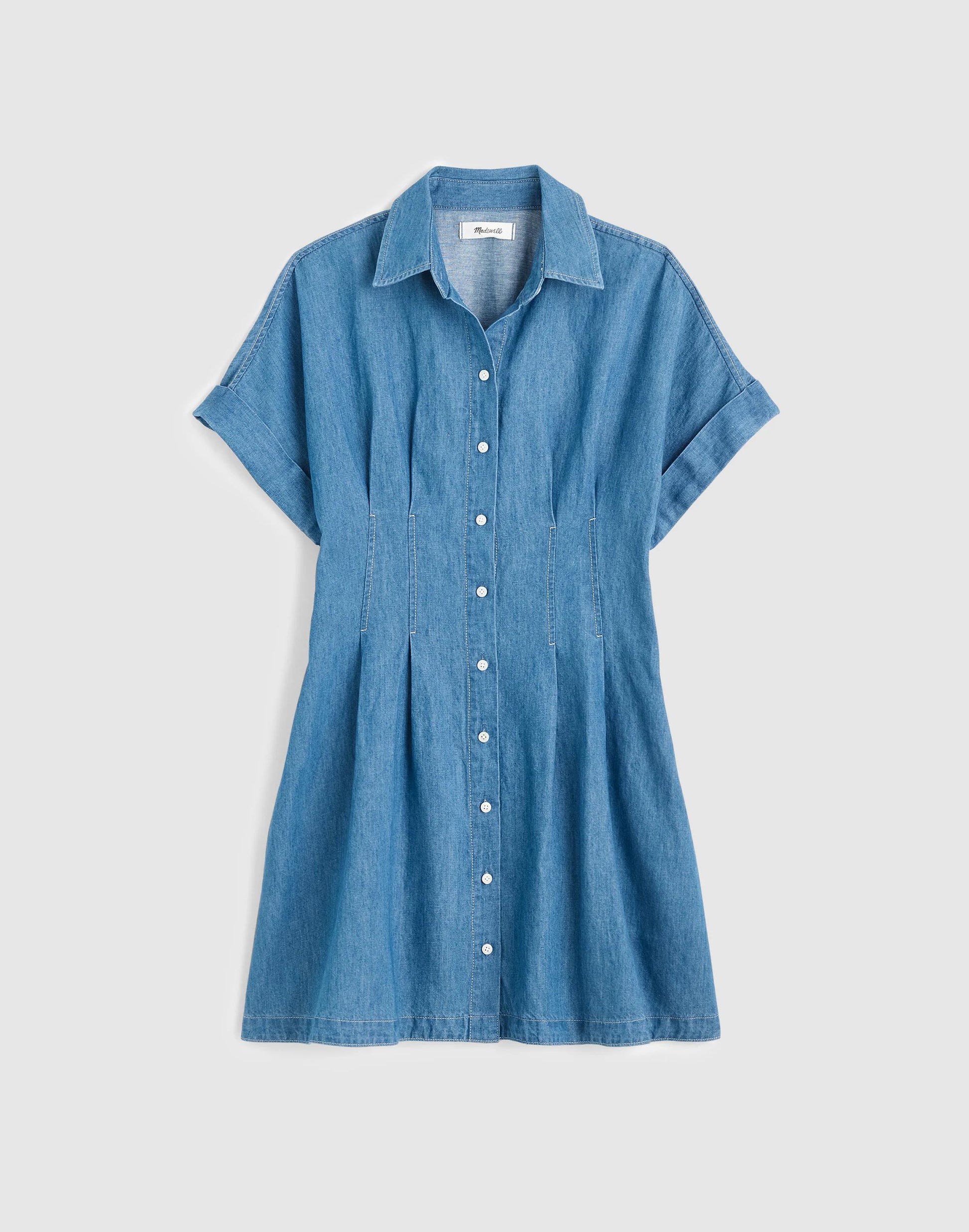 Madewell The Perry Denim Shirtdress