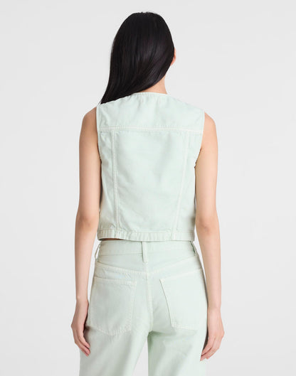 Madewell Madewell x Shopbop Airy Denim Crop Vest