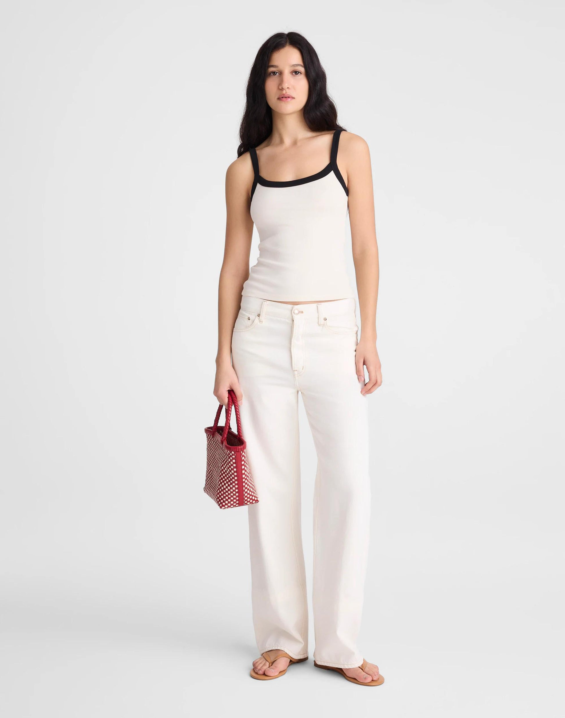 Madewell The '90s Cami in Compact Cotton
