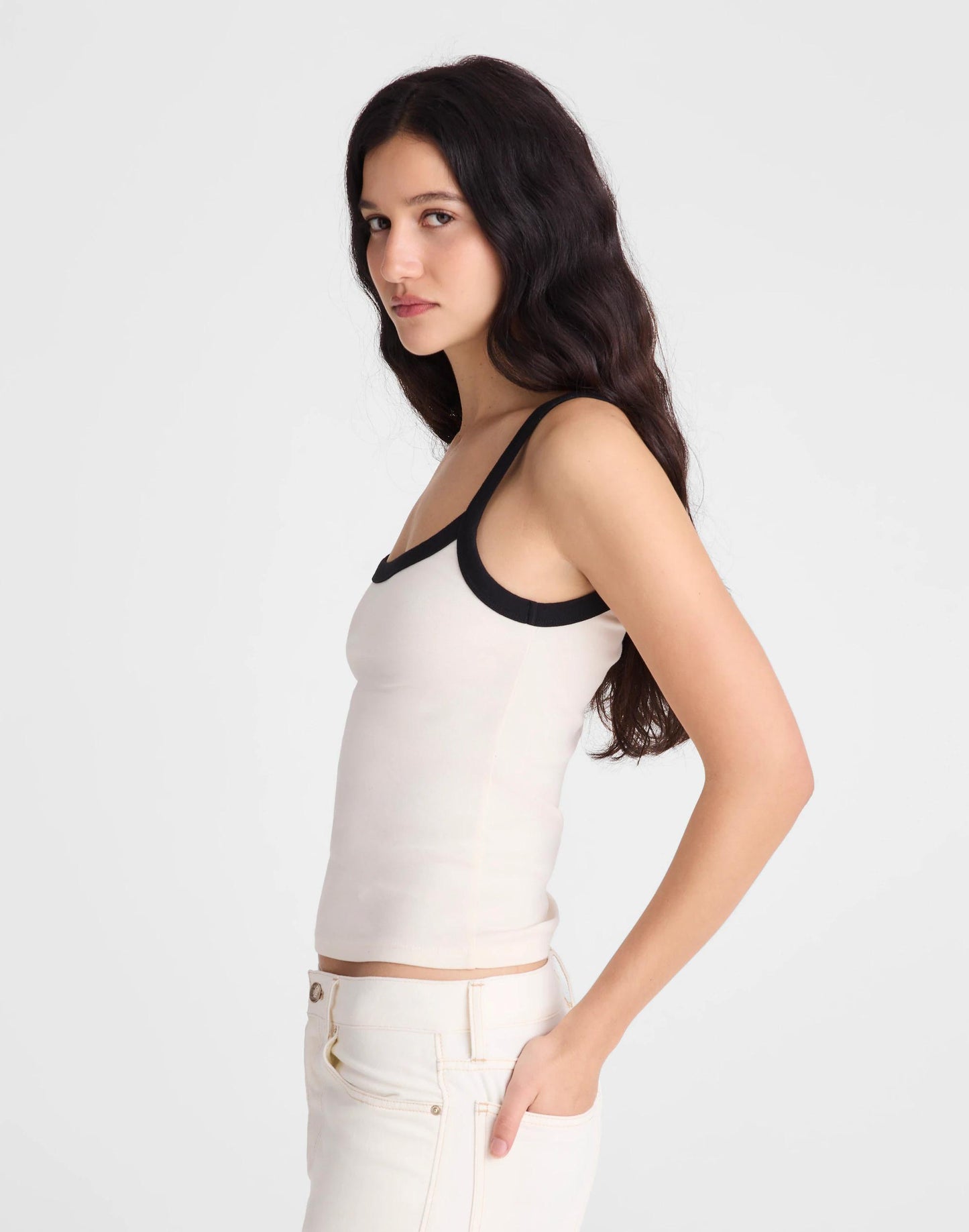 Madewell The '90s Cami in Compact Cotton