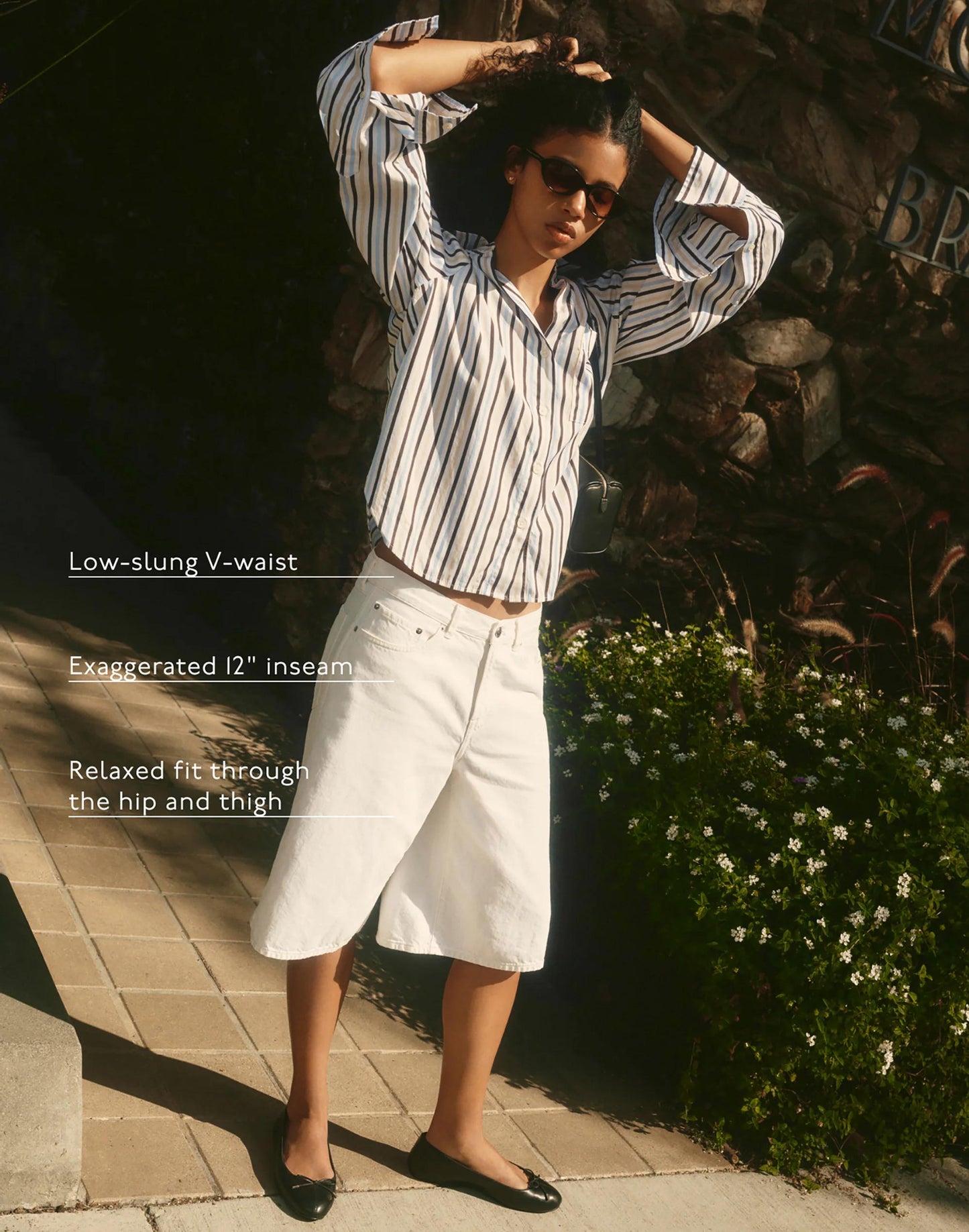 Madewell The V-Waist Bermuda Short