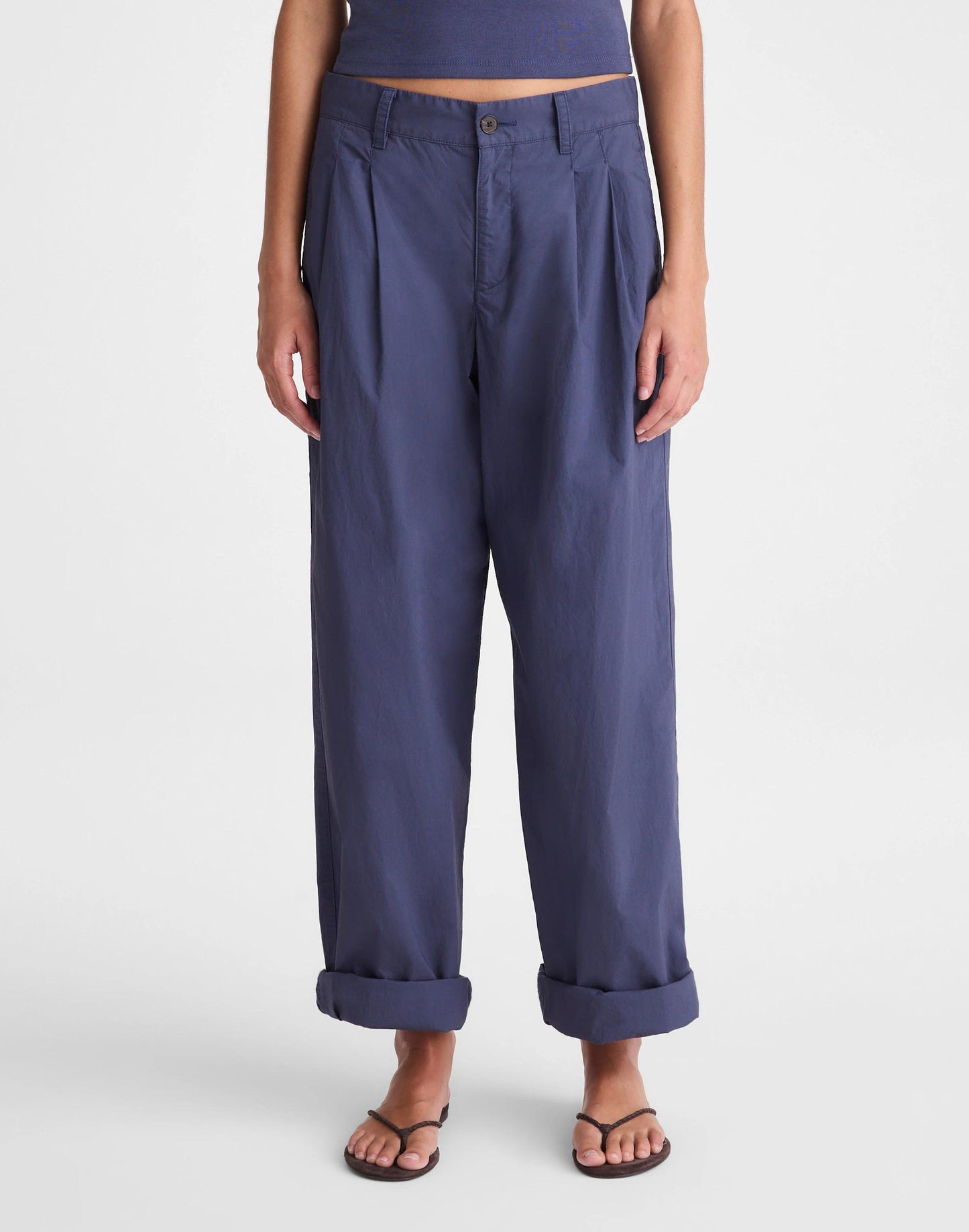 Madewell The Everyday Trouser in Poplin