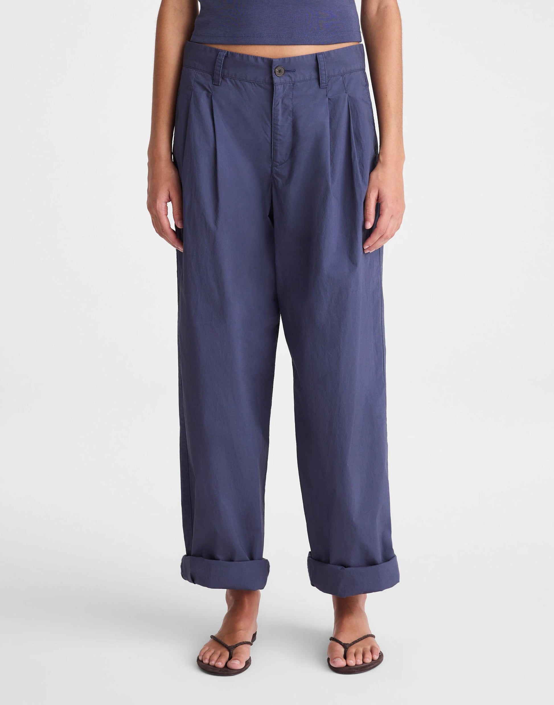 Madewell The Everyday Trouser in Poplin