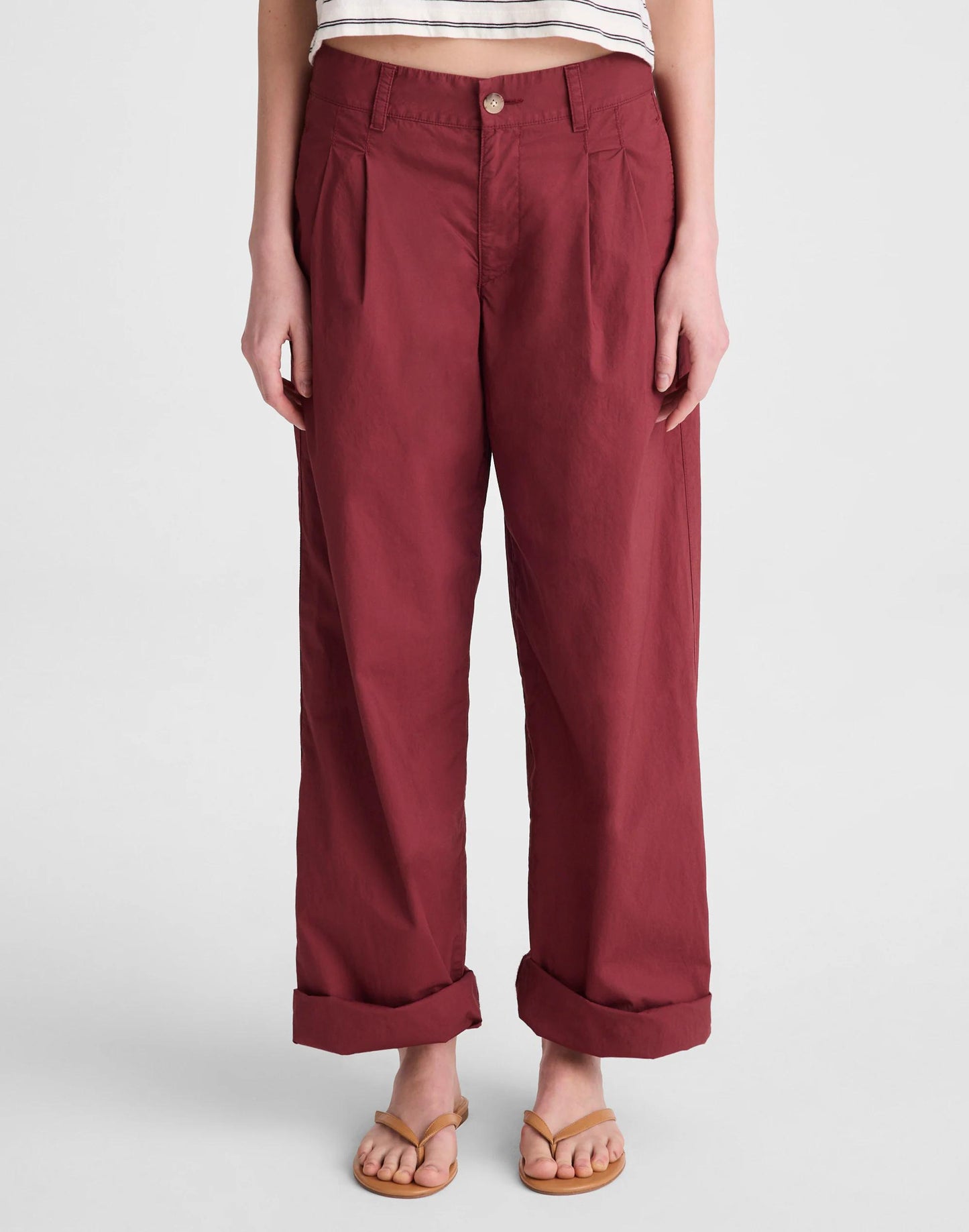 Madewell The Everyday Trouser in Poplin