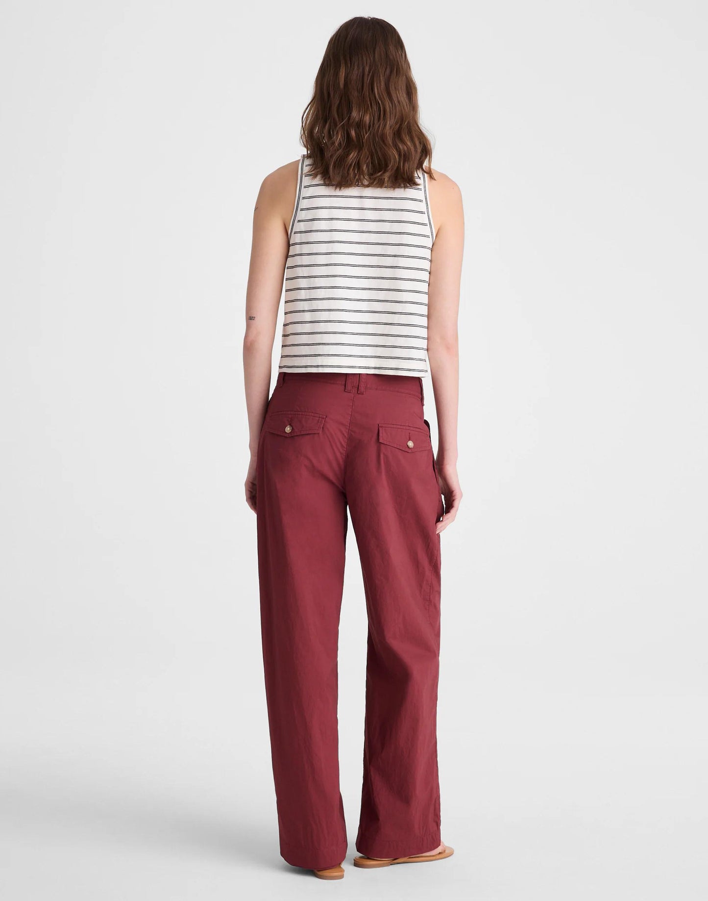Madewell The Everyday Trouser in Poplin