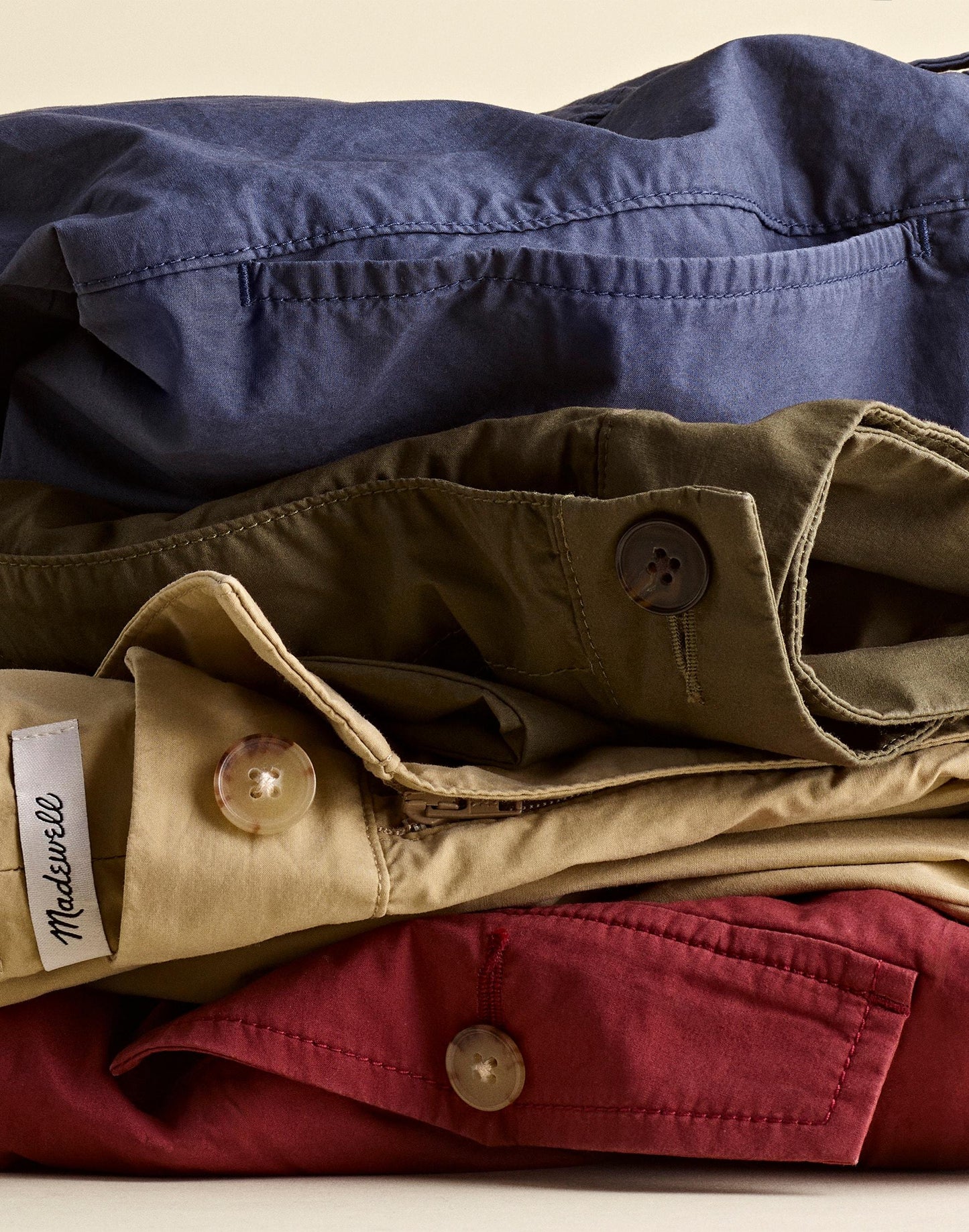 Madewell The Everyday Trouser in Poplin