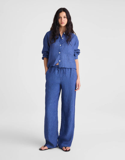 Madewell Pull-On Pants in 100% Linen