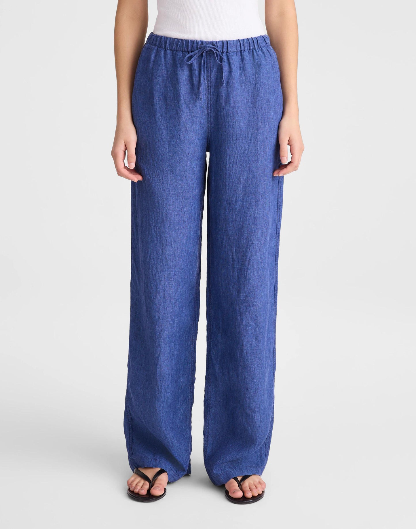 Madewell Pull-On Pants in 100% Linen