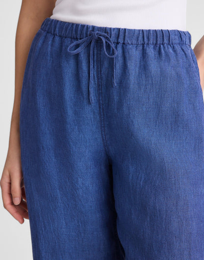 Madewell Pull-On Pants in 100% Linen