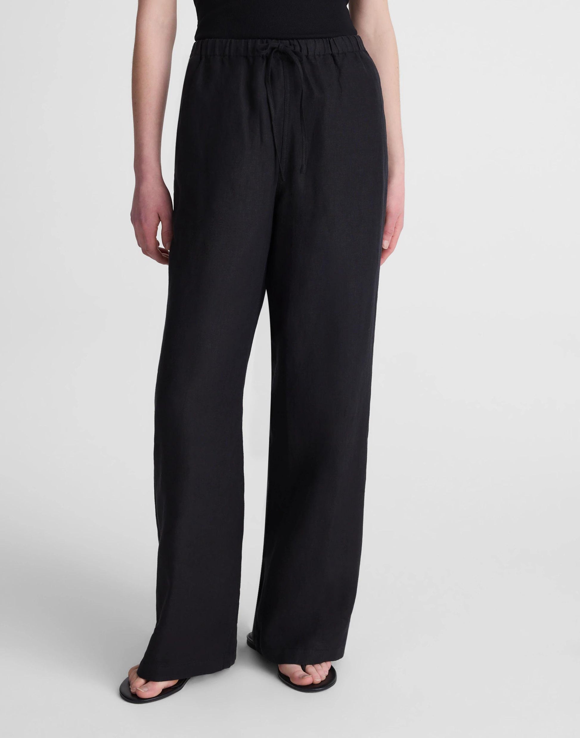 Madewell Pull-On Pants in 100% Linen