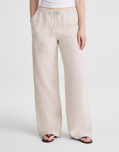 Madewell Pull-On Pants in 100% Linen