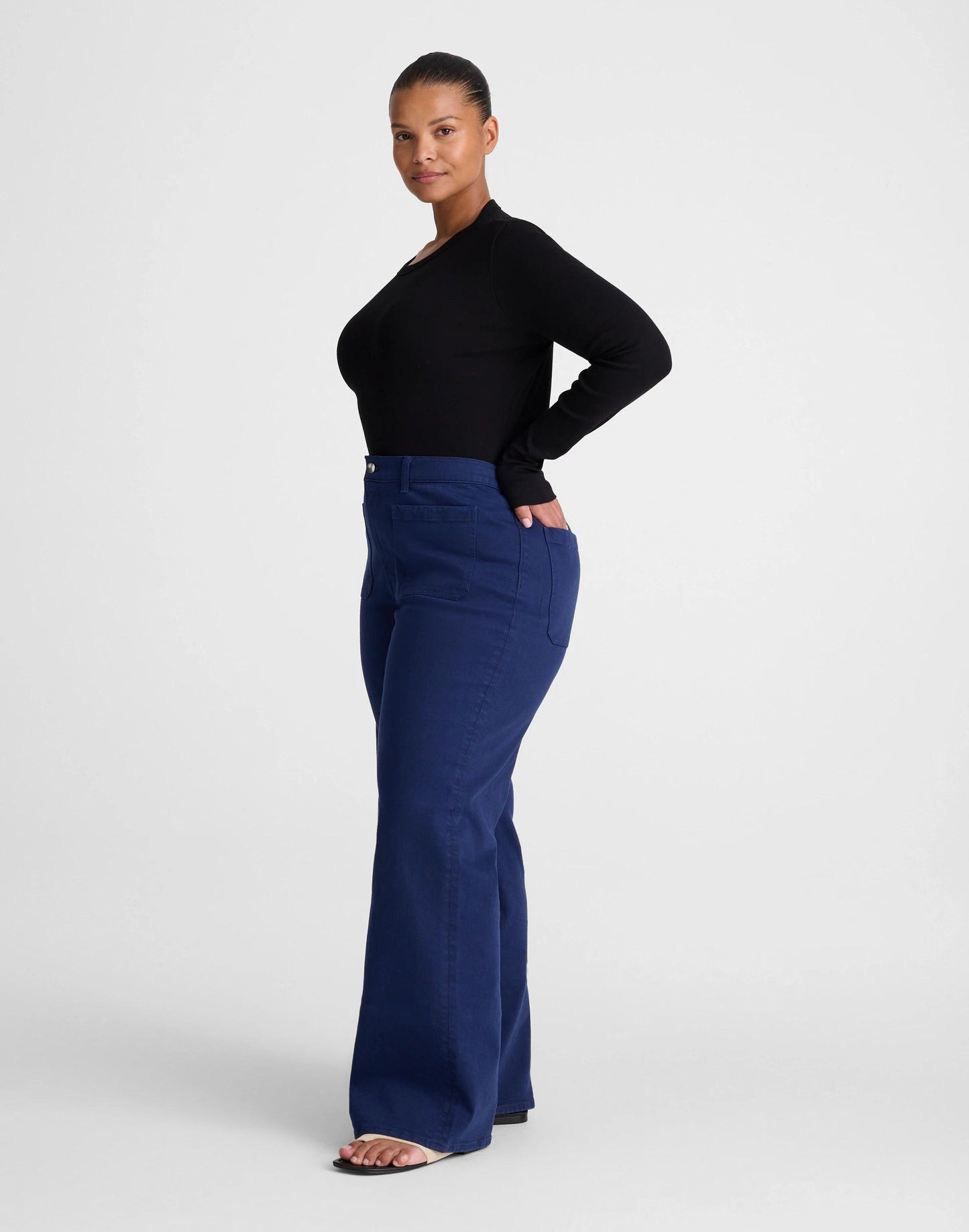Madewell The Plus Emmy Wide-Leg Pant