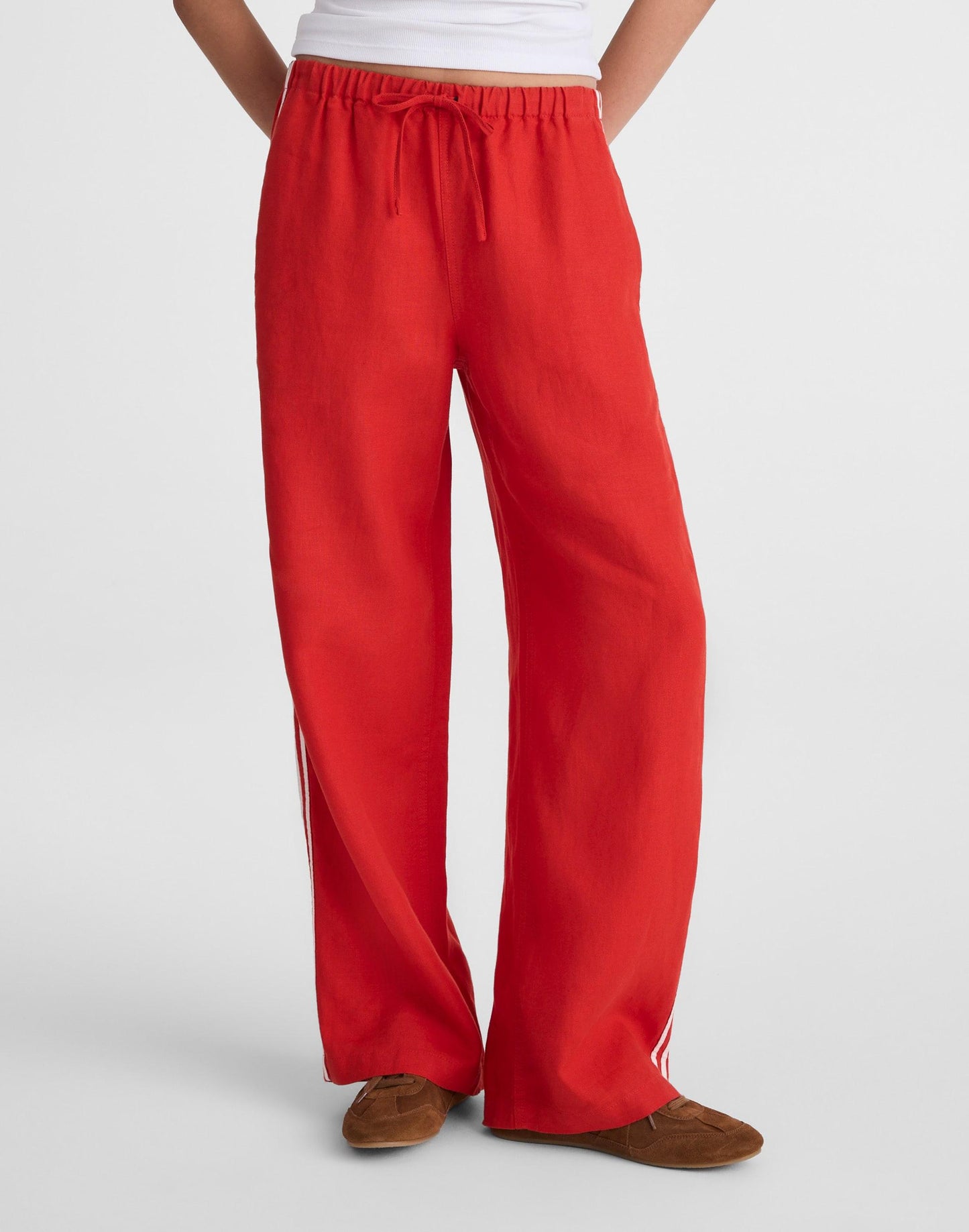 Madewell Pull-On Pants in 100% Linen